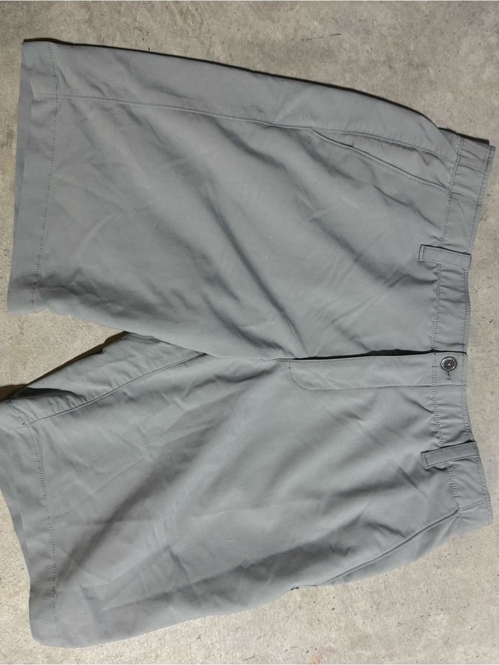 Underarmor Men's Heat Gear Gray Golf Shorts